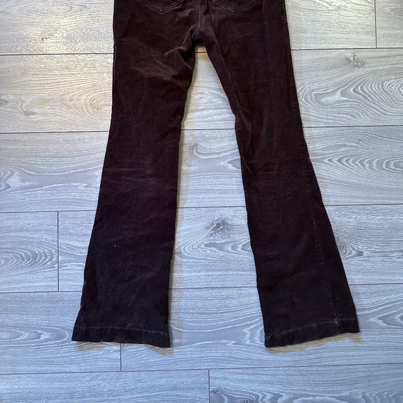 Vero Moda Chocolate Corduroy Flared Pants - Picture 3 of 7